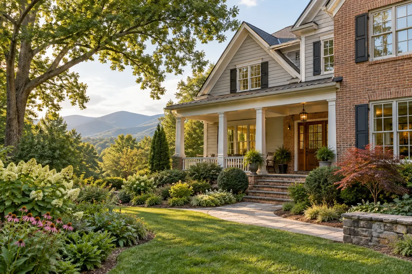 Illustrative home reflecting residential architecture in Asheville