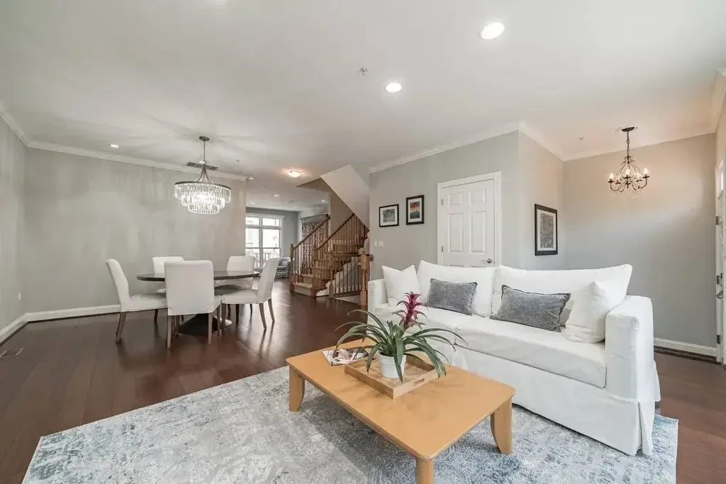 Professionally photographed home interior