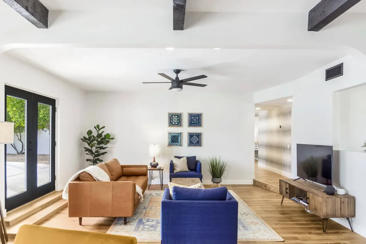 Professionally photographed home interior