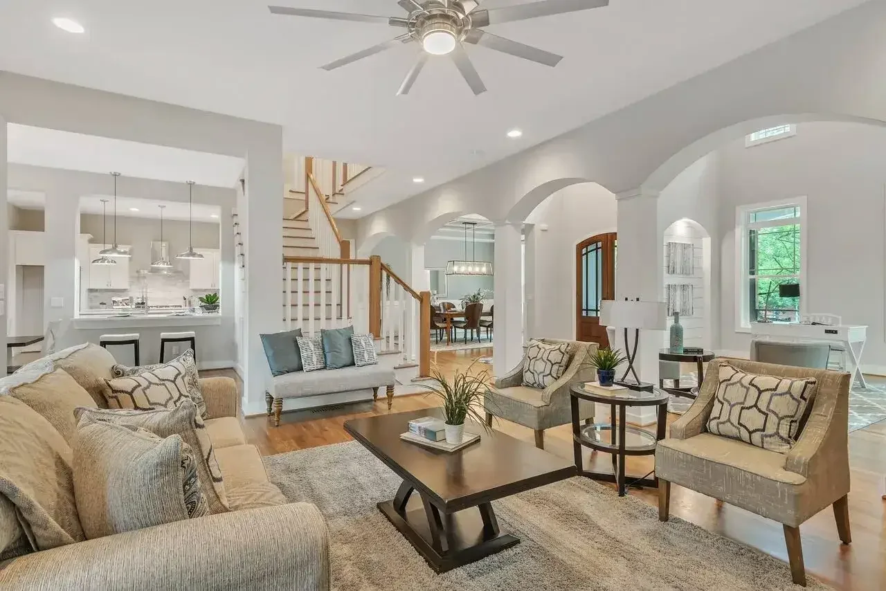 Professionally photographed home interior