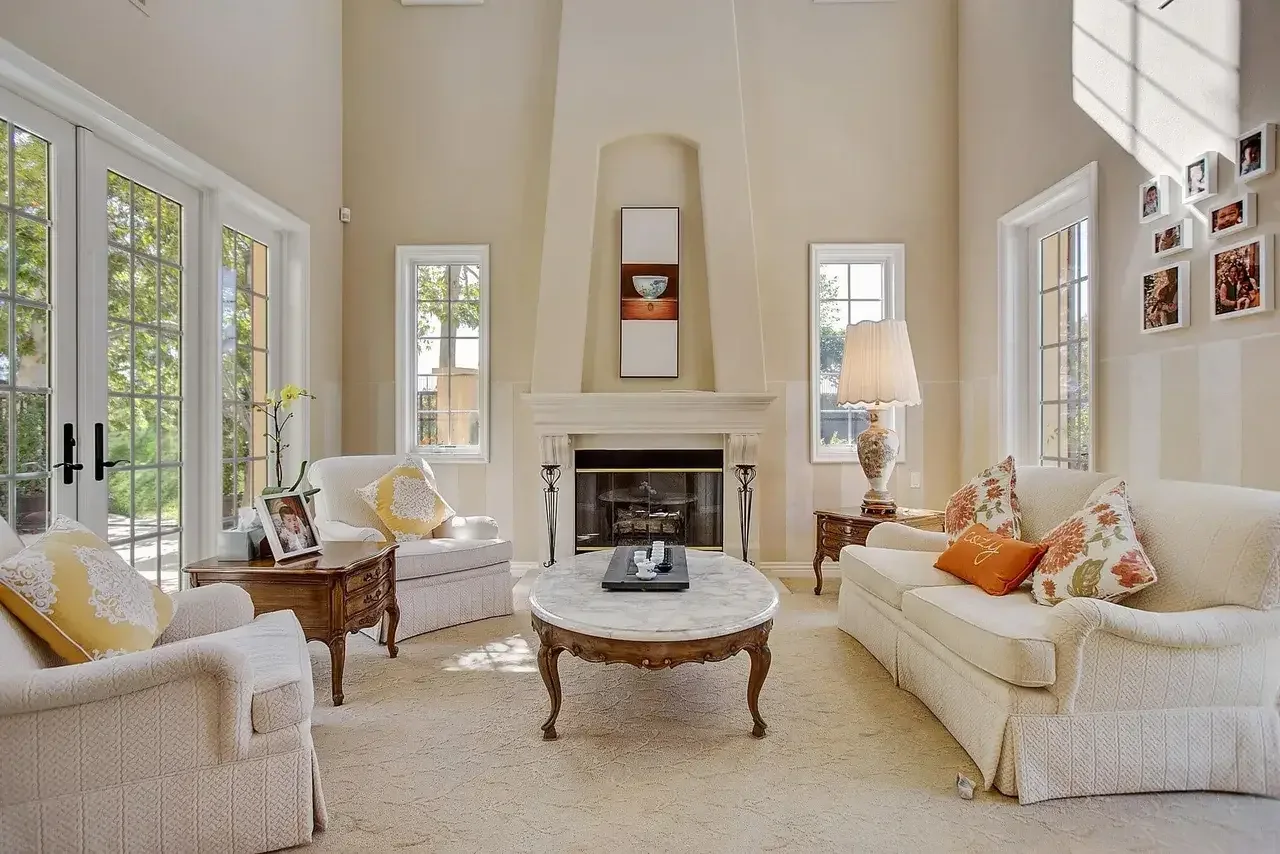 Professionally photographed home interior