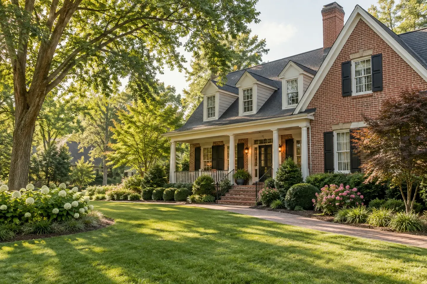 Illustrative home reflecting residential architecture in Greensboro