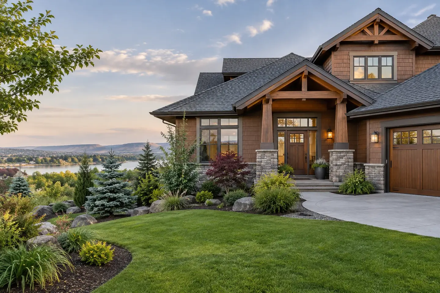 Illustrative home reflecting residential architecture in Kennewick