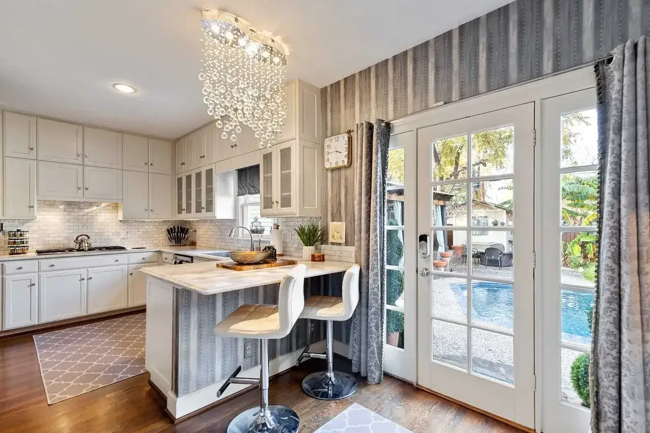 Professionally photographed home interior
