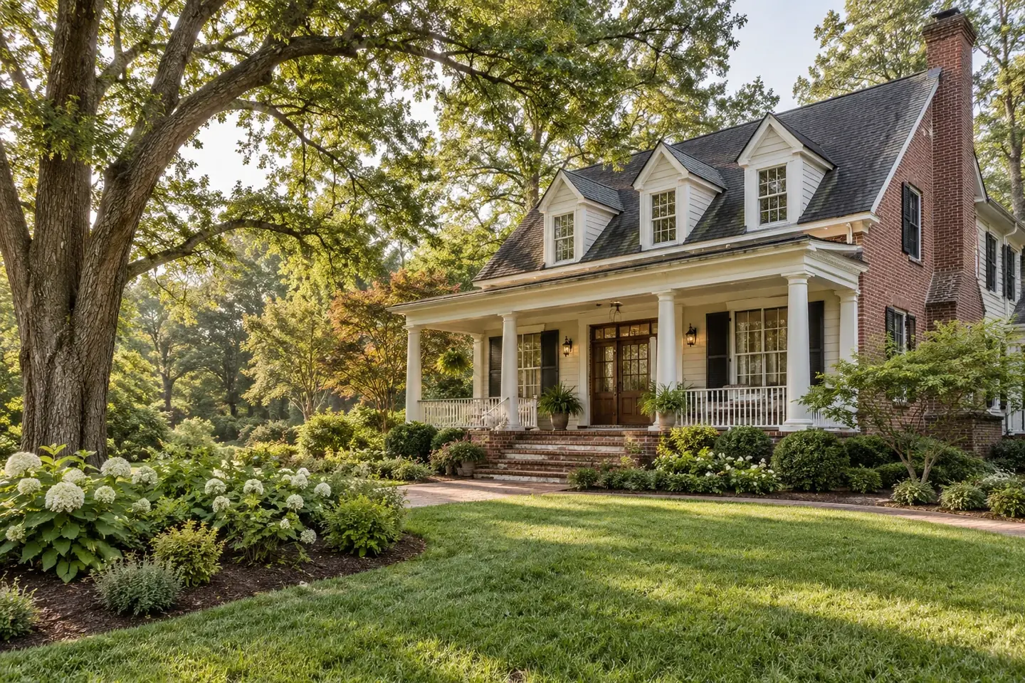 Illustrative home reflecting residential architecture in North Carolina