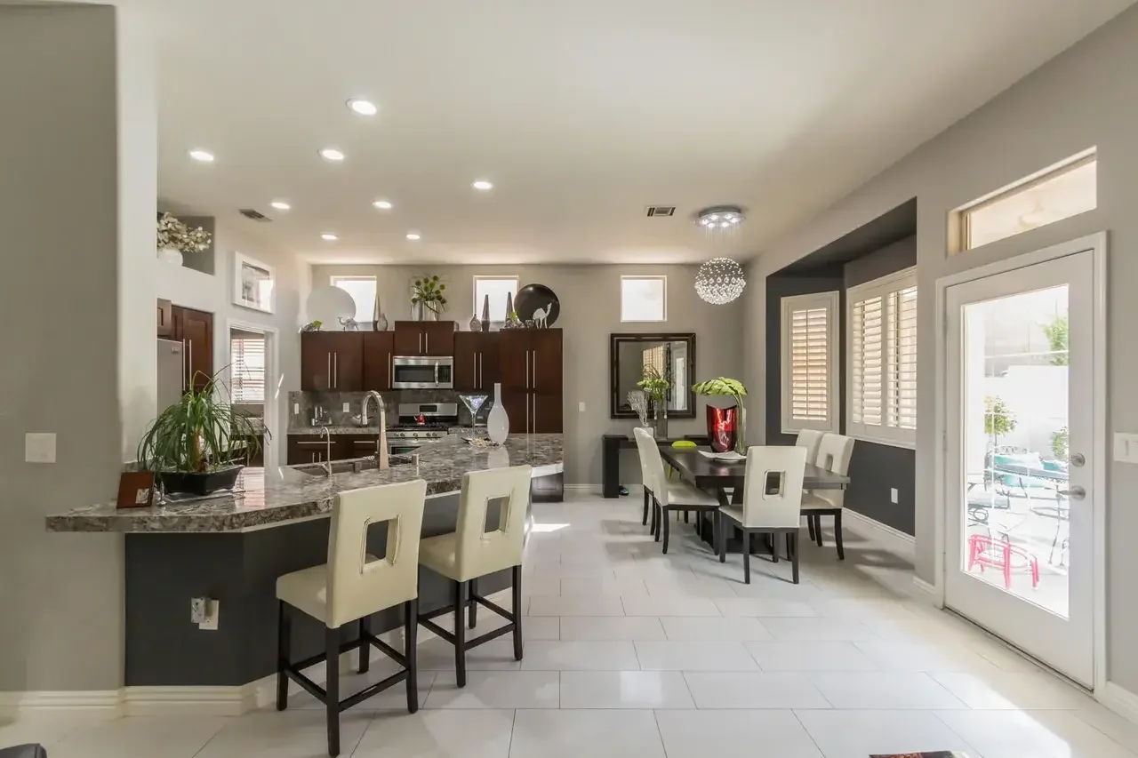 Professionally photographed home interior