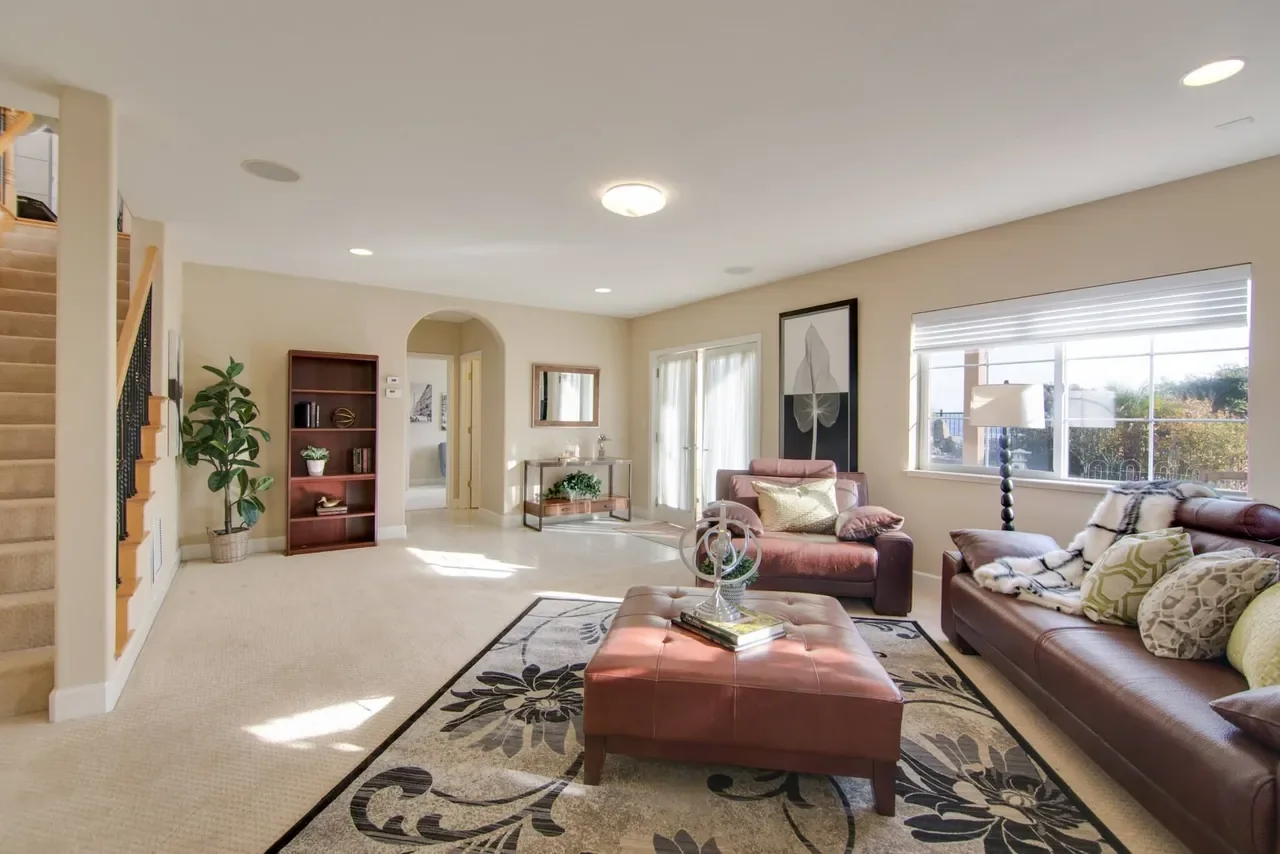 Professionally photographed home interior