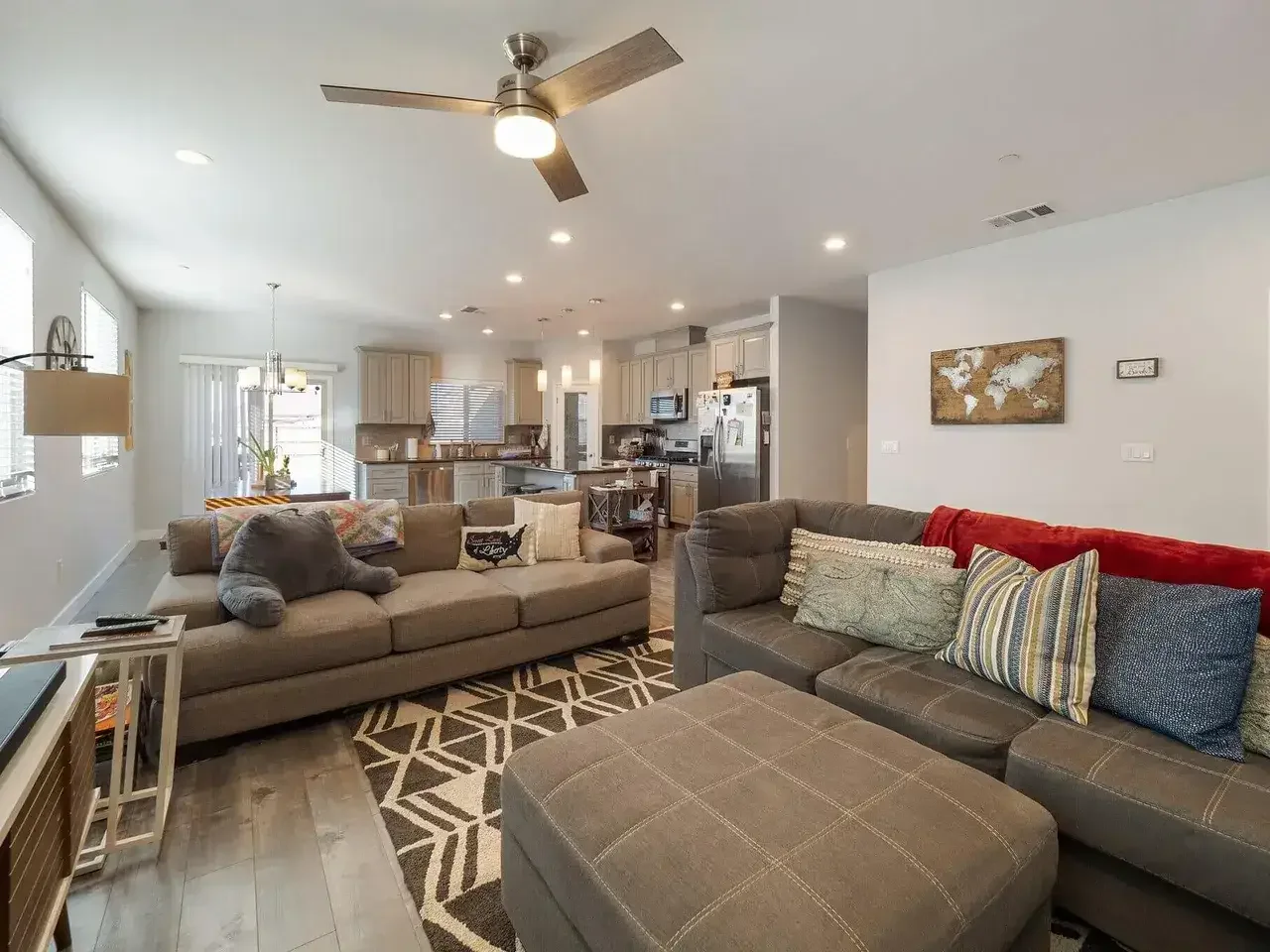 Professionally photographed home interior