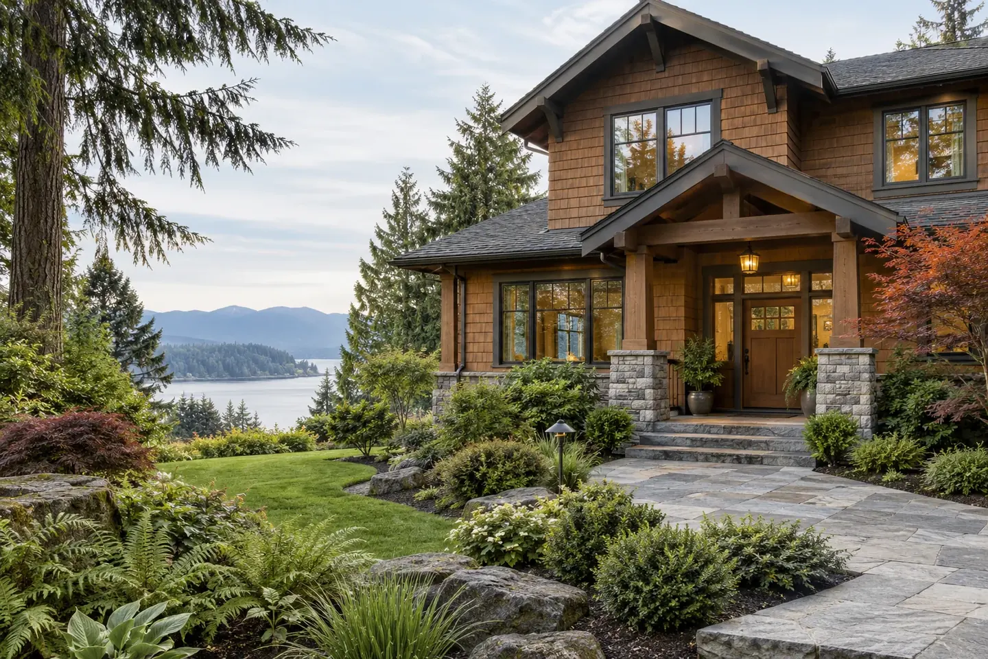 Illustrative home reflecting residential architecture in Washington