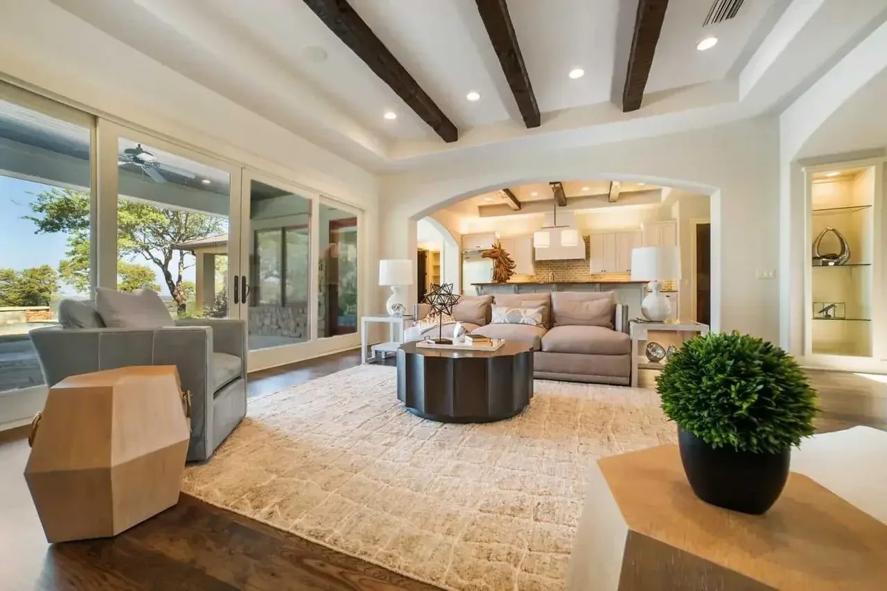 Professionally photographed home interior