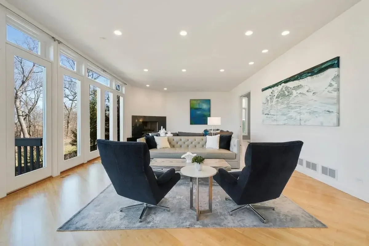 Professionally photographed home interior