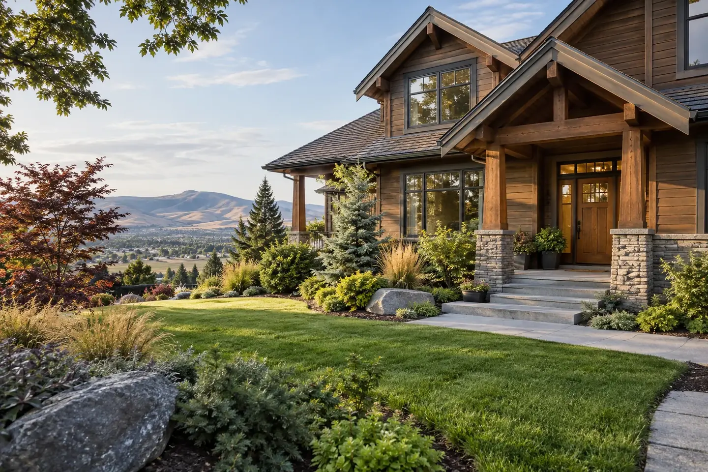 Illustrative home reflecting residential architecture in Yakima