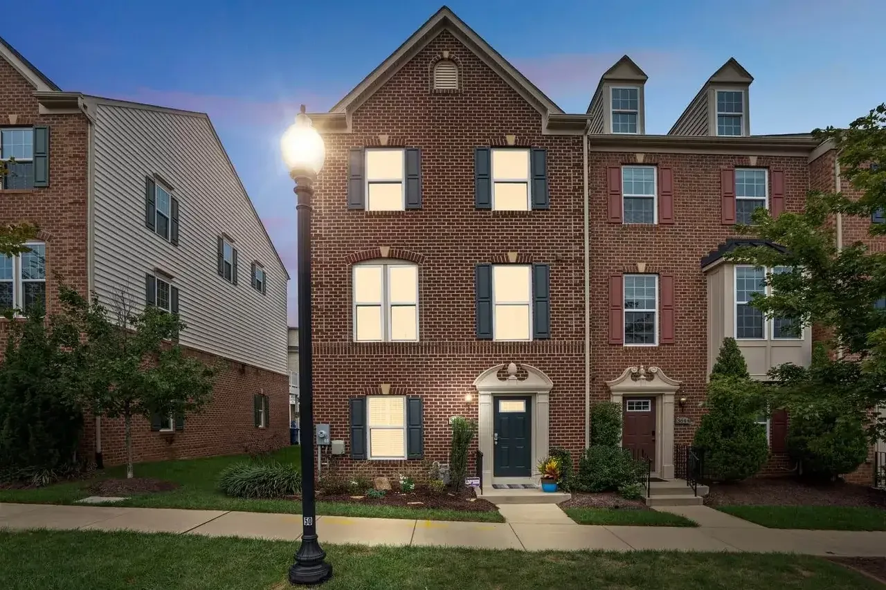 Property photography showing evening light and outdoor or interior features