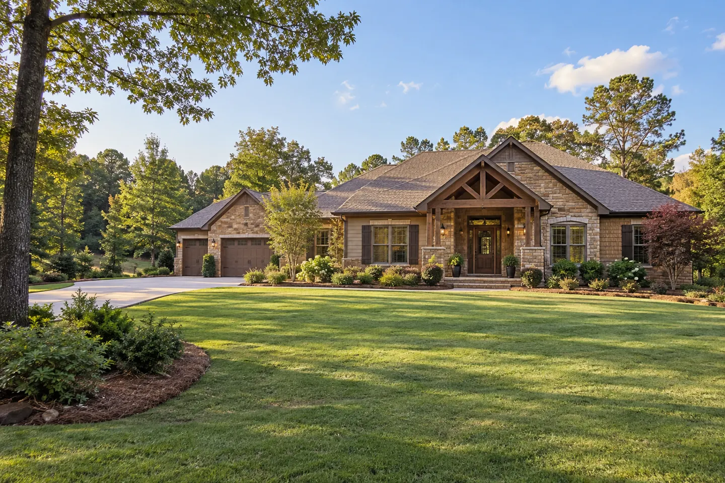 Illustrative home reflecting residential architecture in Auburn, Alabama
