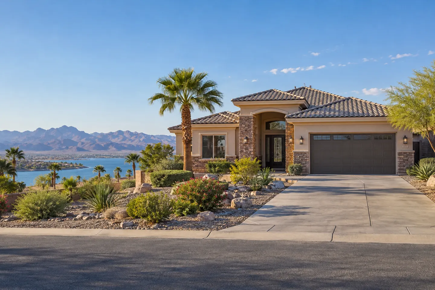 Illustrative home reflecting residential architecture in Lake Havasu City, Arizona