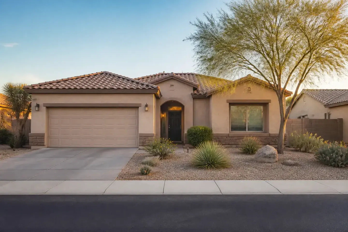 Illustrative home reflecting residential architecture in Phoenix