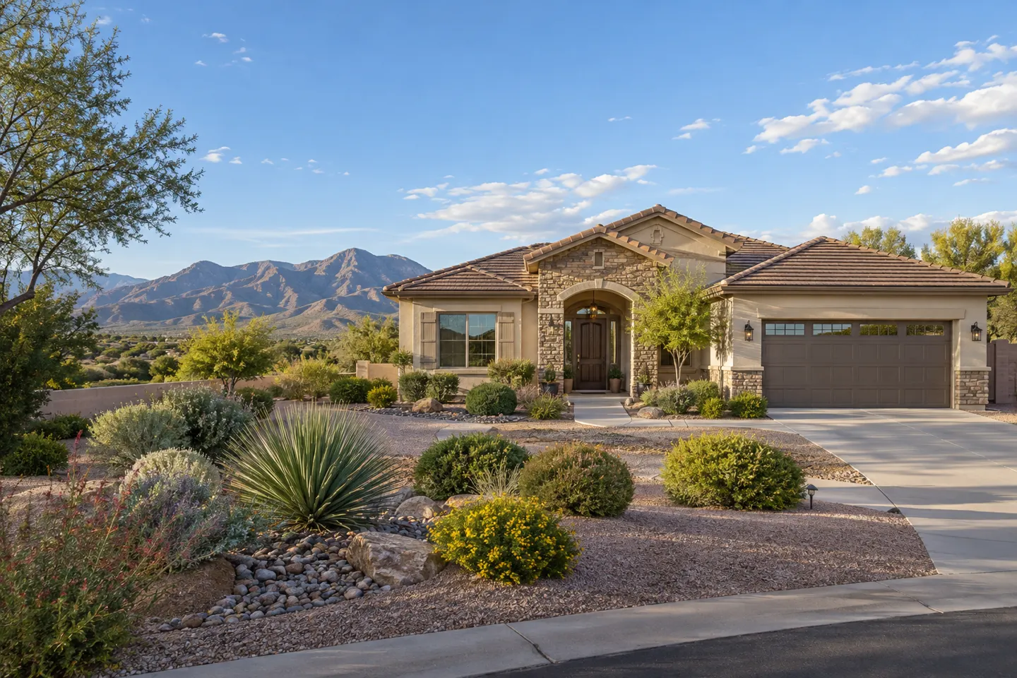Illustrative home reflecting residential architecture in Sierra Vista, Arizona