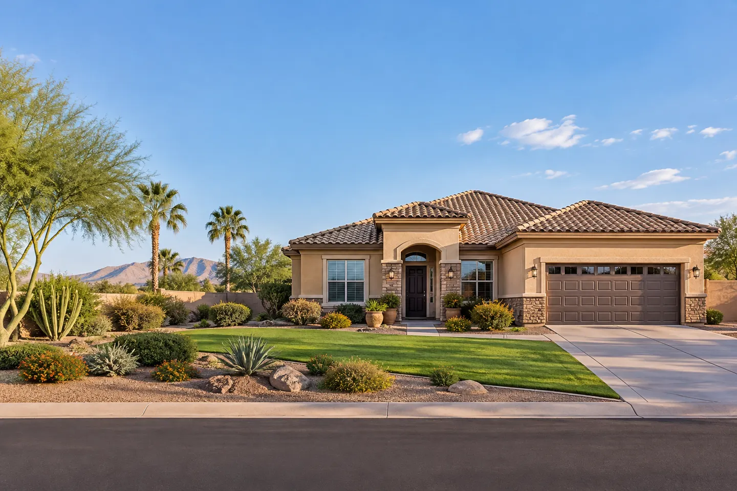 Illustrative home reflecting residential architecture in Yuma, Arizona