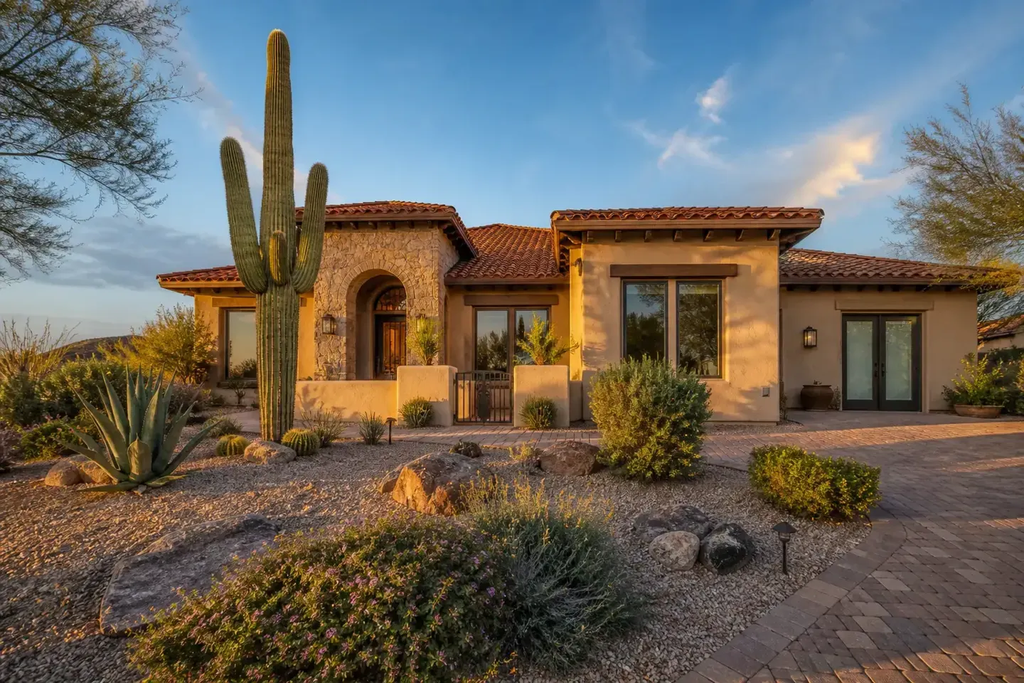 Illustrative home reflecting residential architecture in Arizona