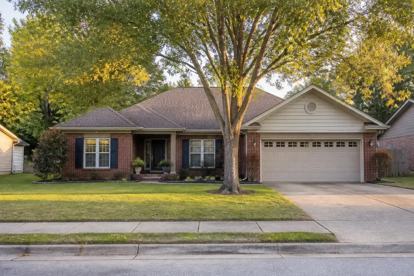 Illustrative home reflecting residential architecture in Fayetteville