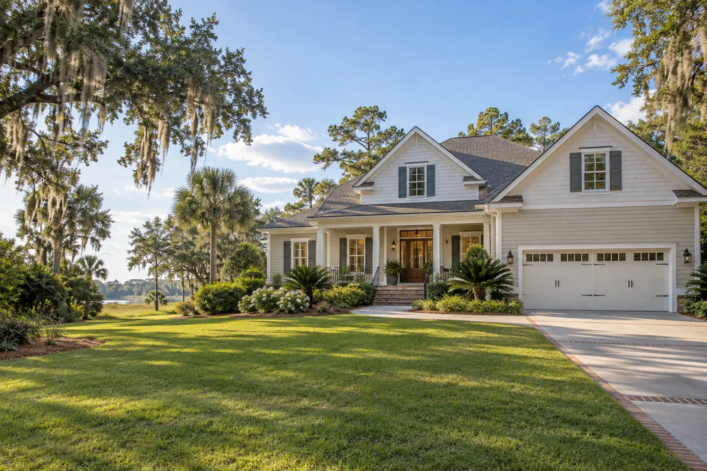 Illustrative home reflecting residential architecture in Brunswick, Georgia