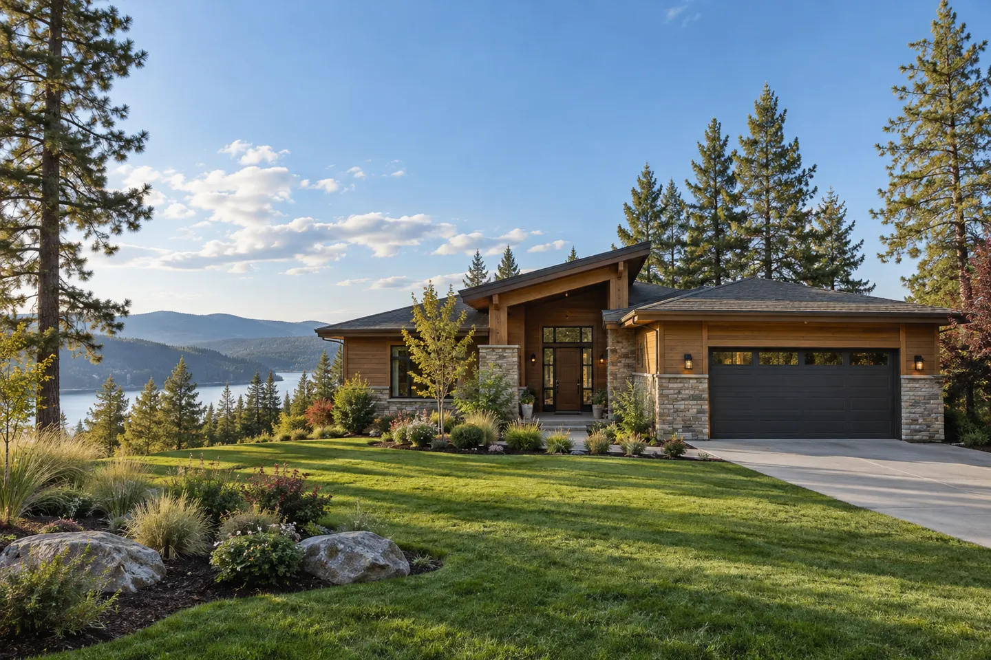 Illustrative home reflecting residential architecture in Coeur d'Alene, Idaho