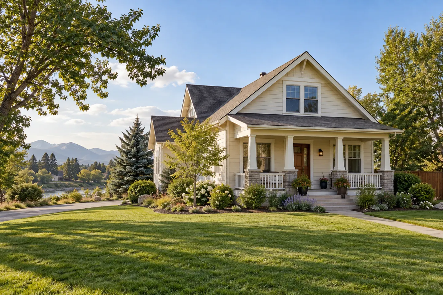 Illustrative home reflecting residential architecture in Idaho Falls, Idaho