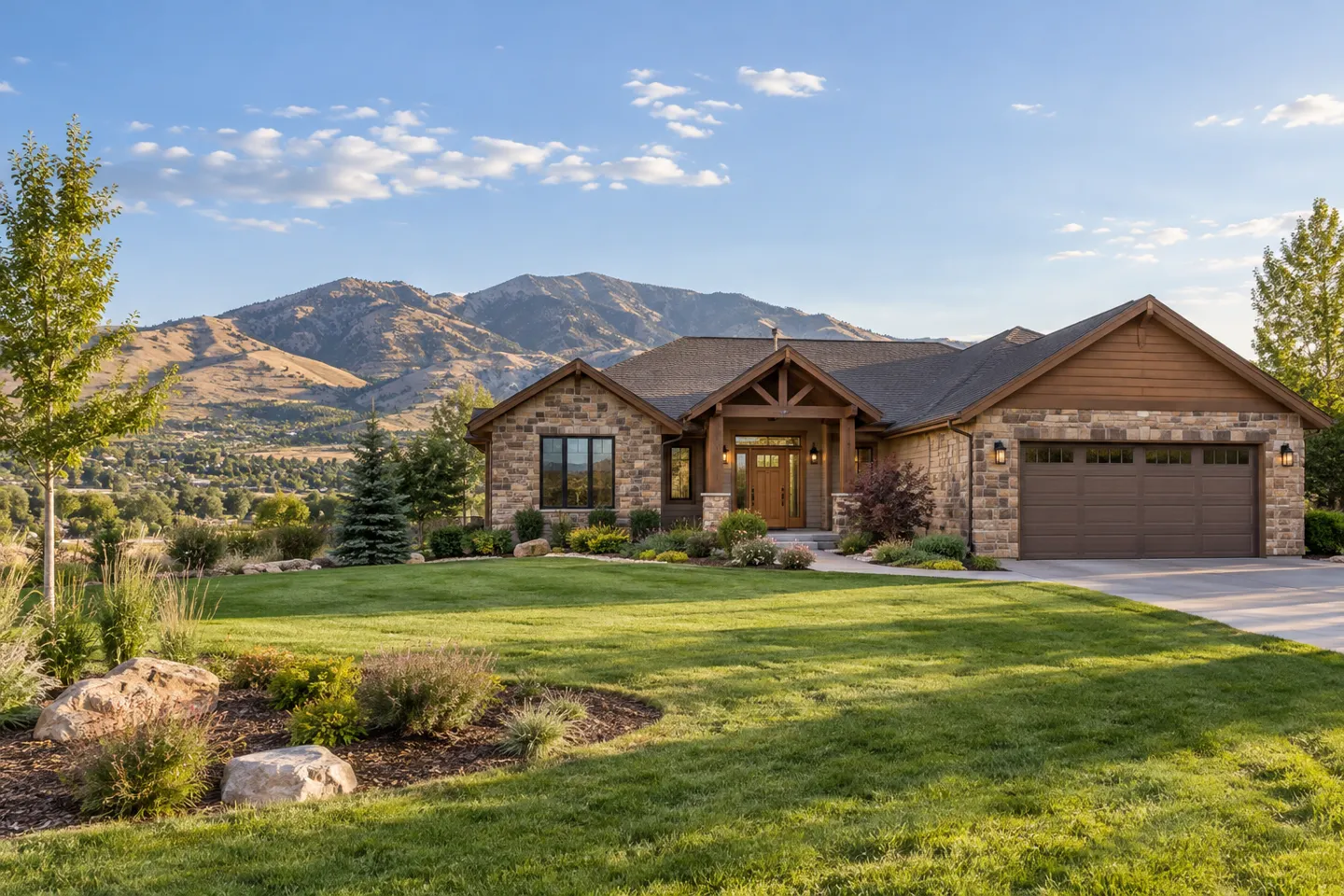 Illustrative home reflecting residential architecture in Pocatello, Idaho