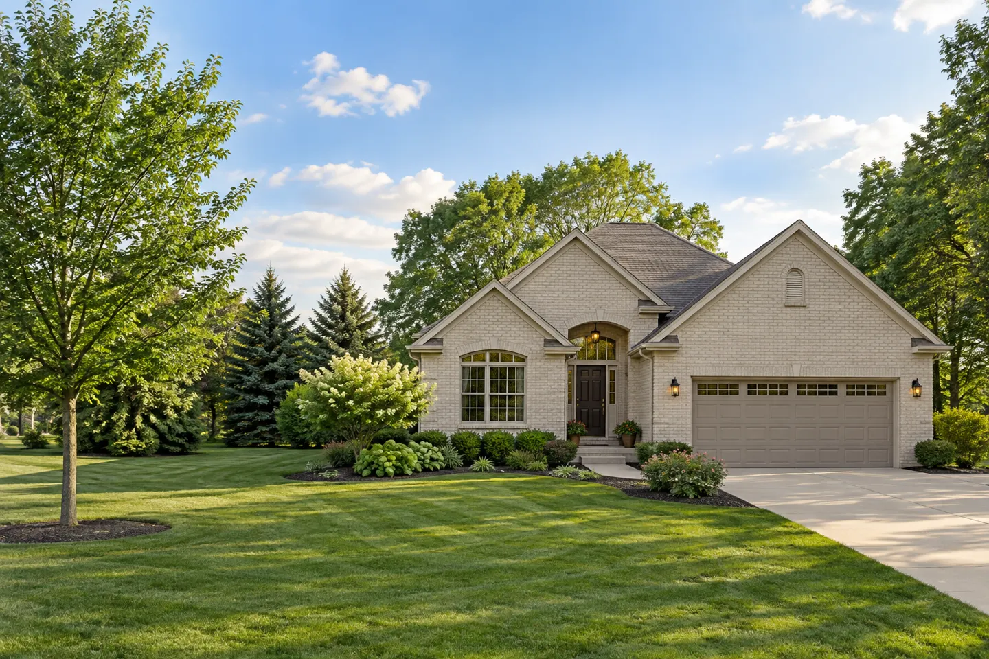 Illustrative home reflecting residential architecture in Bloomington, Illinois