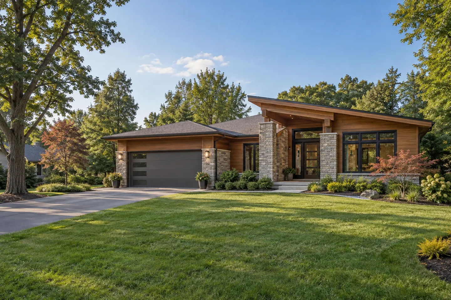 Illustrative home reflecting residential architecture in Carbondale, Illinois