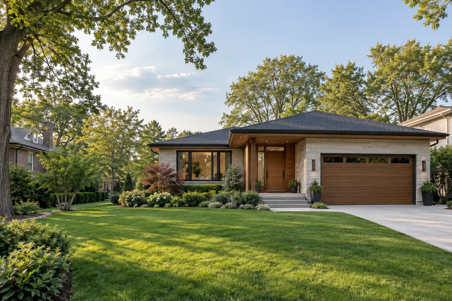Illustrative home reflecting residential architecture in Chicago, Illinois