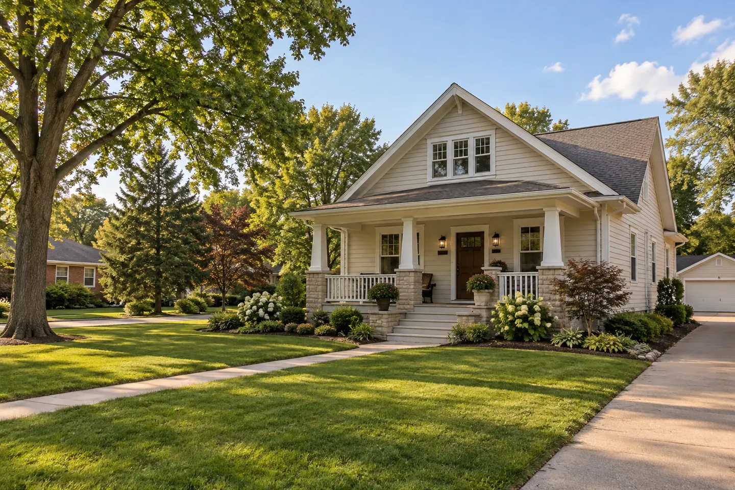 Illustrative home reflecting residential architecture in Decatur, Illinois