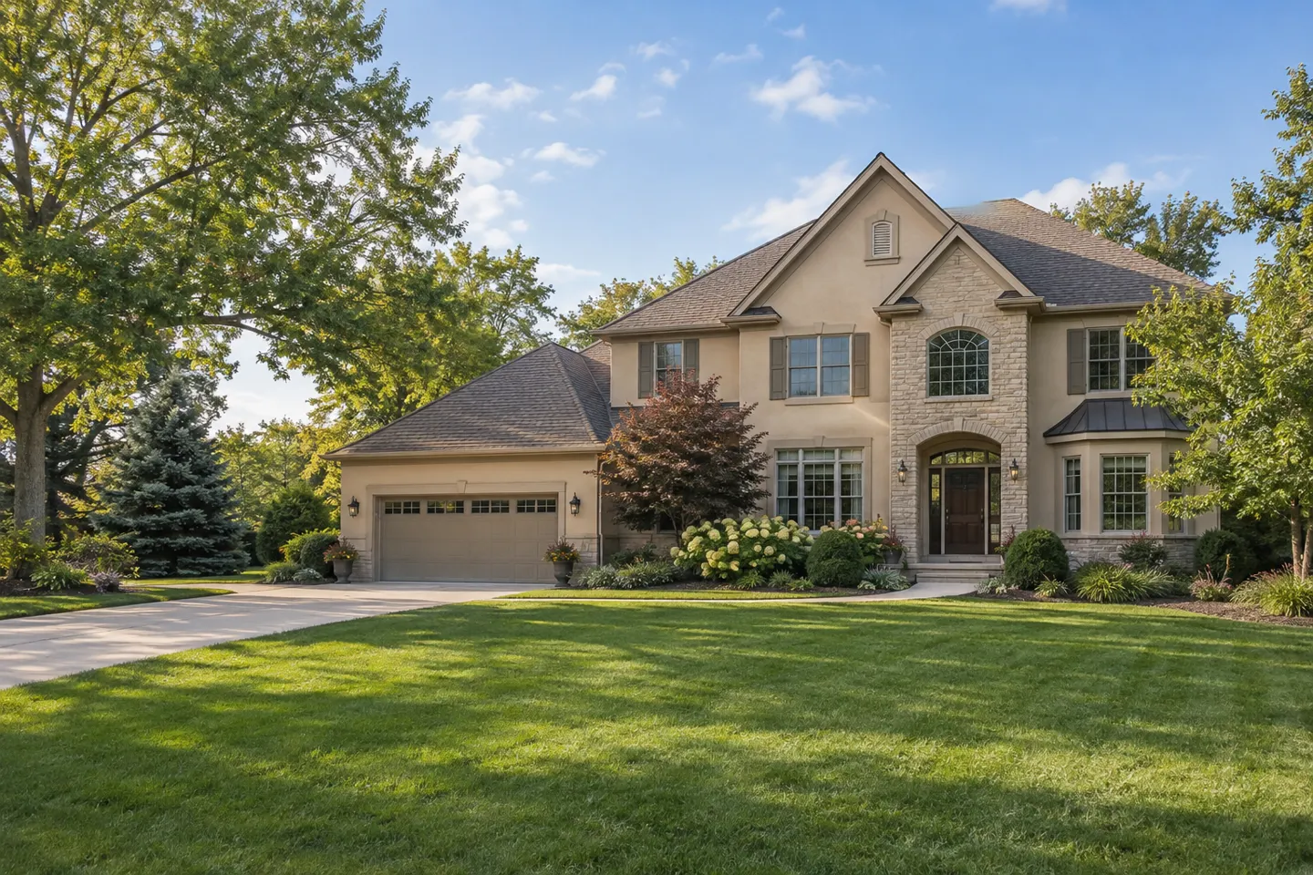 Illustrative home reflecting residential architecture in Springfield, Illinois