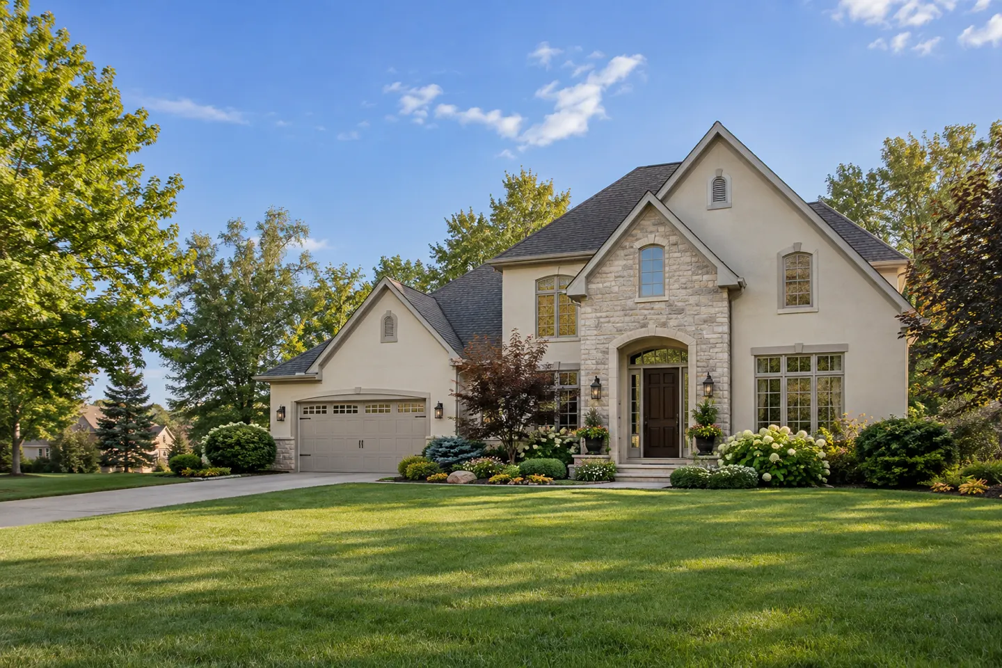 Illustrative home reflecting residential architecture in Fort Wayne, Indiana