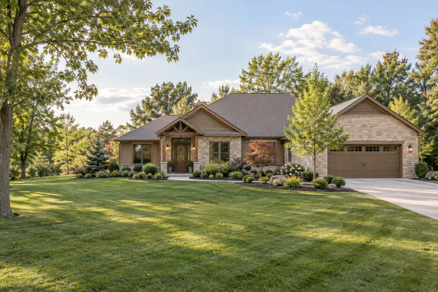 Illustrative home reflecting residential architecture in Indianapolis, Indiana