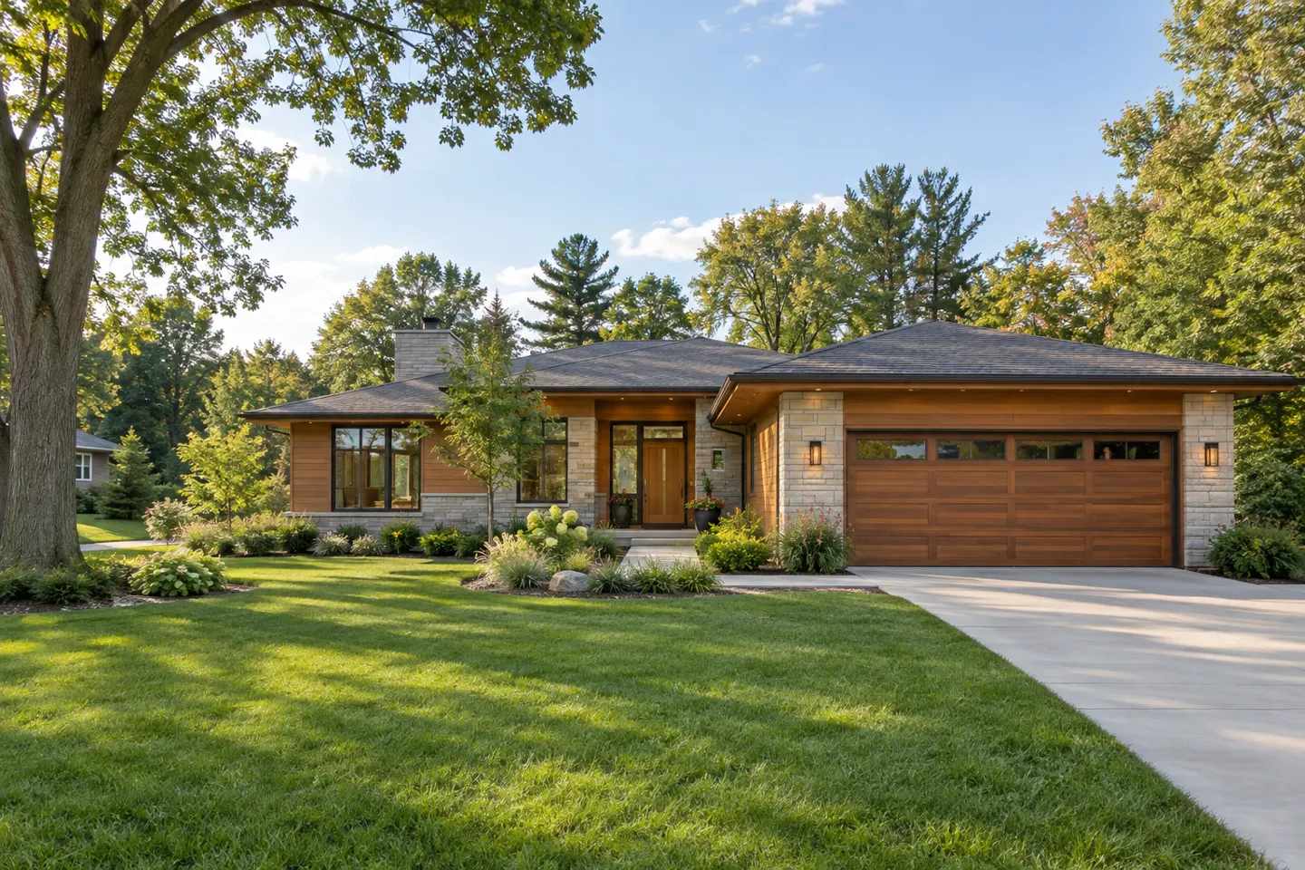 Illustrative home reflecting residential architecture in Lafayette, Indiana