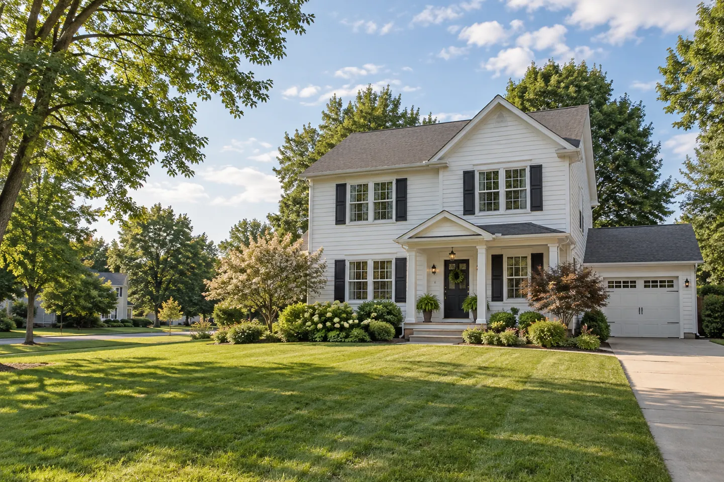 Illustrative home reflecting residential architecture in Muncie, Indiana