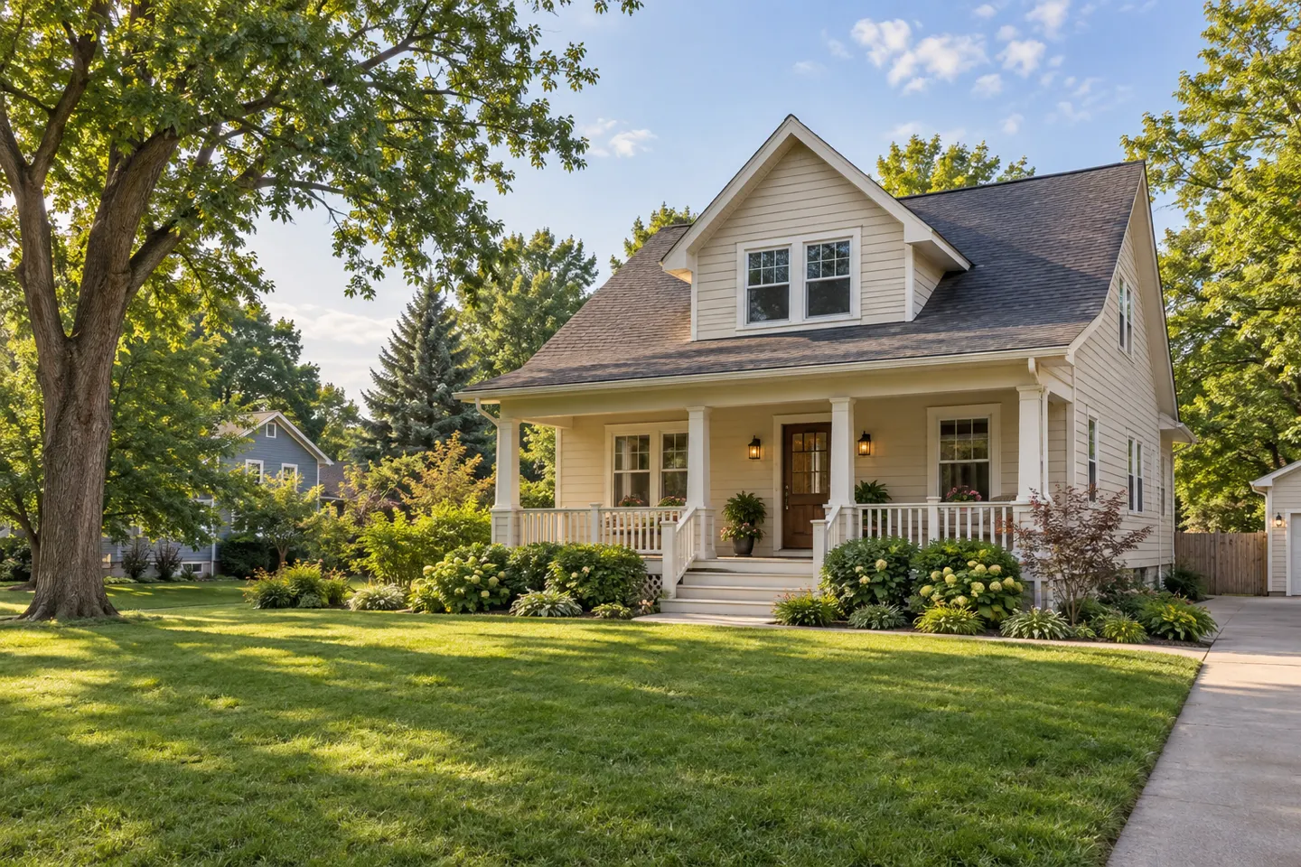 Illustrative home reflecting residential architecture in Ames, Iowa
