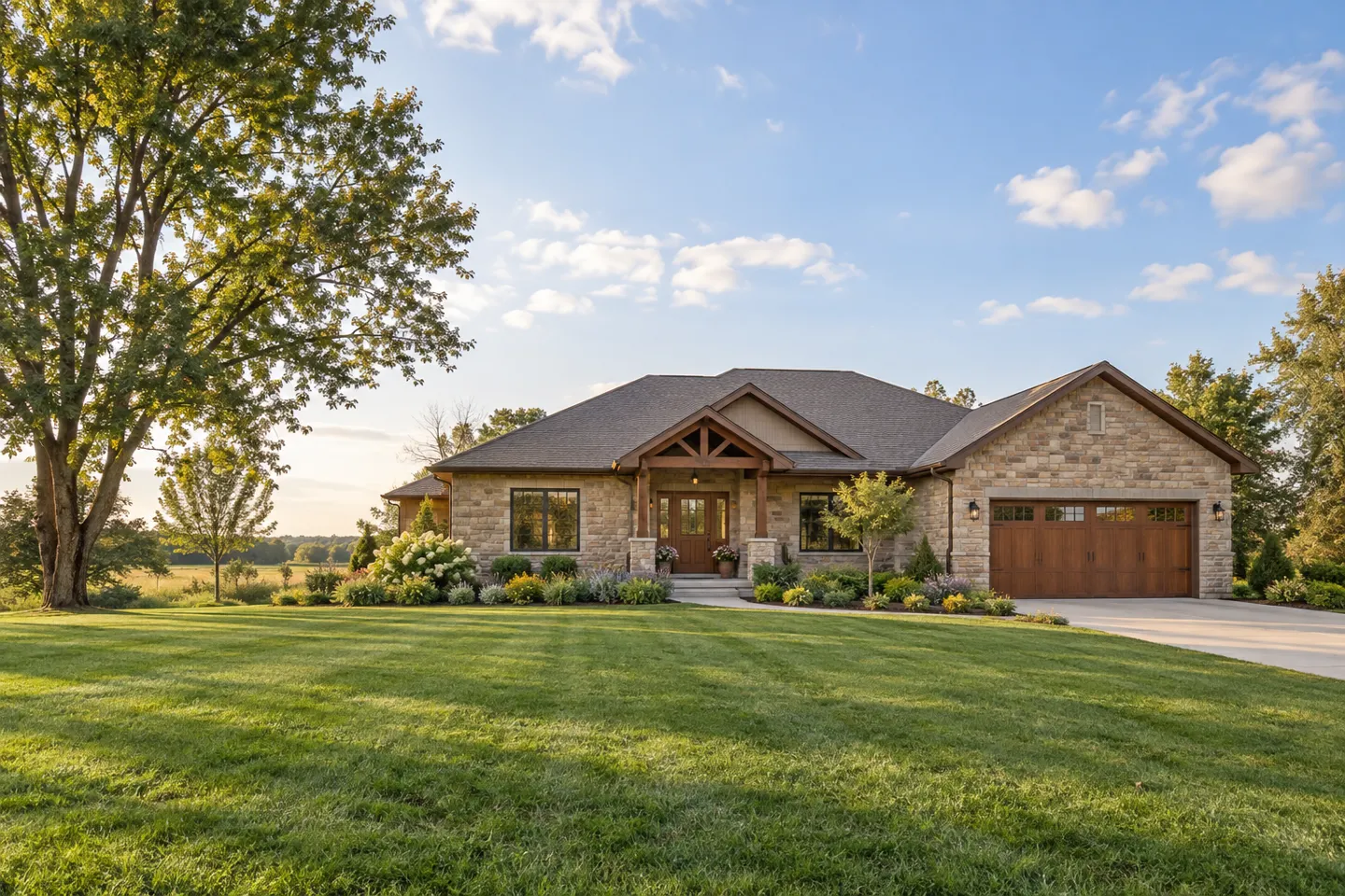Illustrative home reflecting residential architecture in Iowa, Iowa
