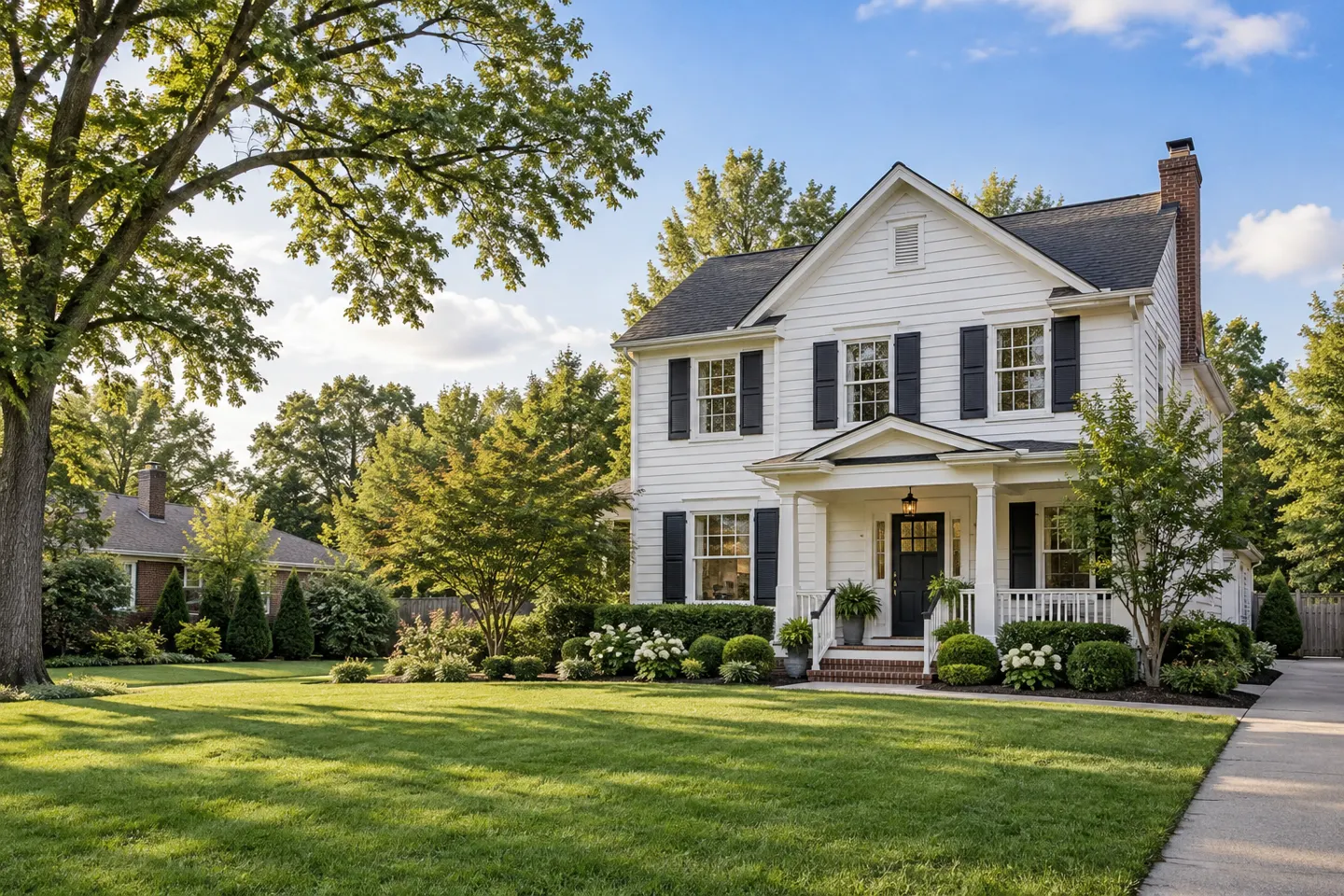 Illustrative home reflecting residential architecture in Louisville, Kentucky