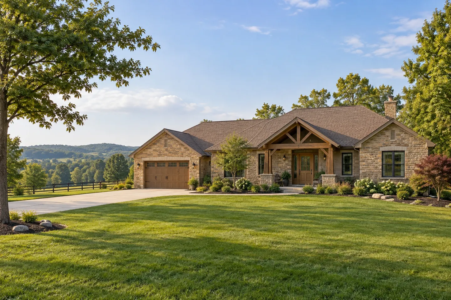 Illustrative home reflecting residential architecture in Kentucky, Kentucky