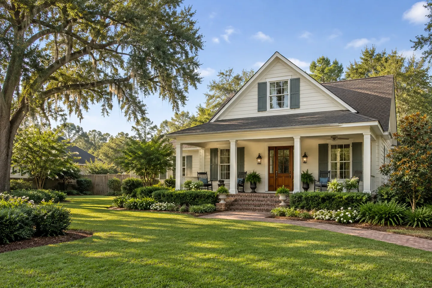 Illustrative home reflecting residential architecture in Lafayette, Louisiana