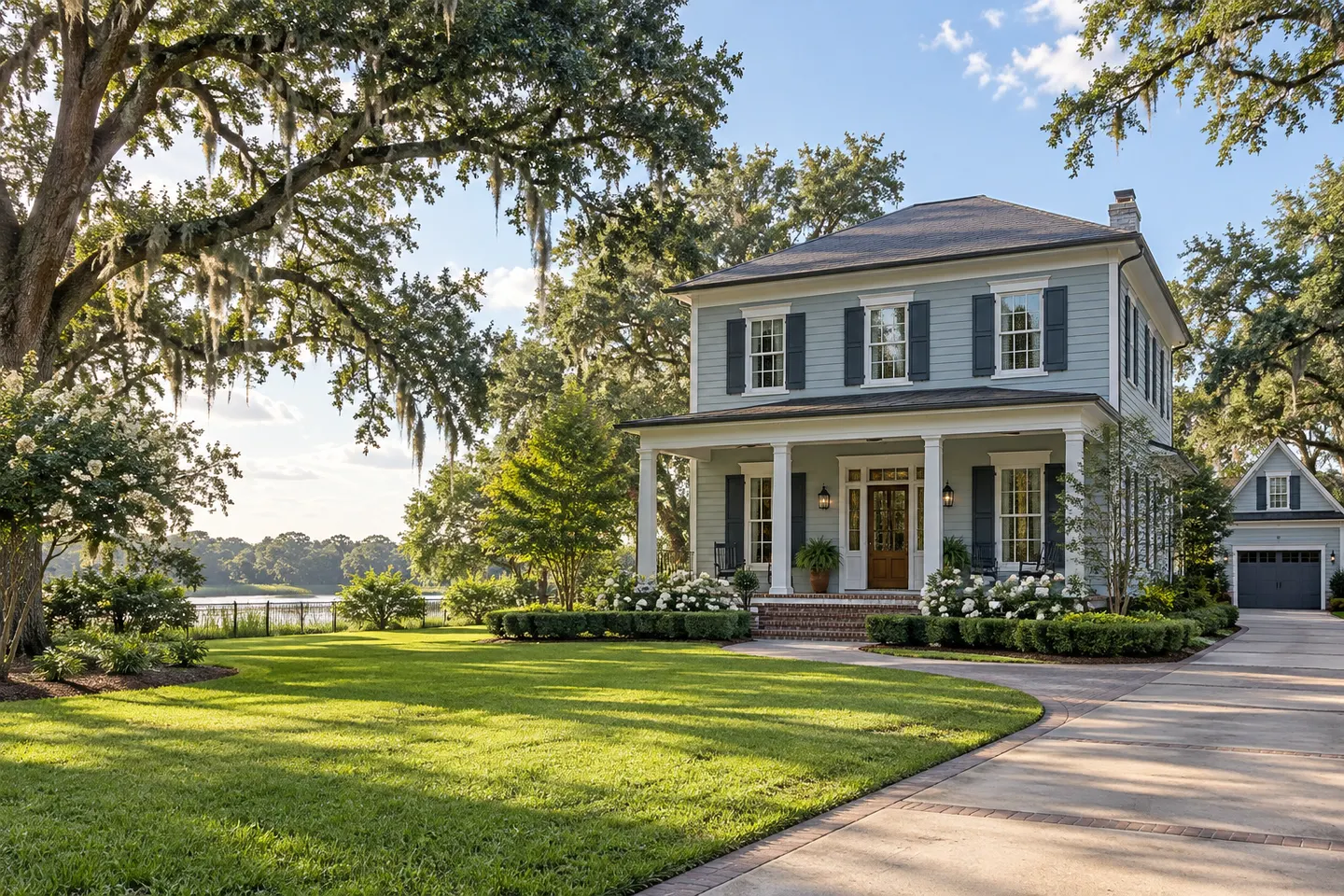 Illustrative home reflecting residential architecture in Louisiana, Louisiana