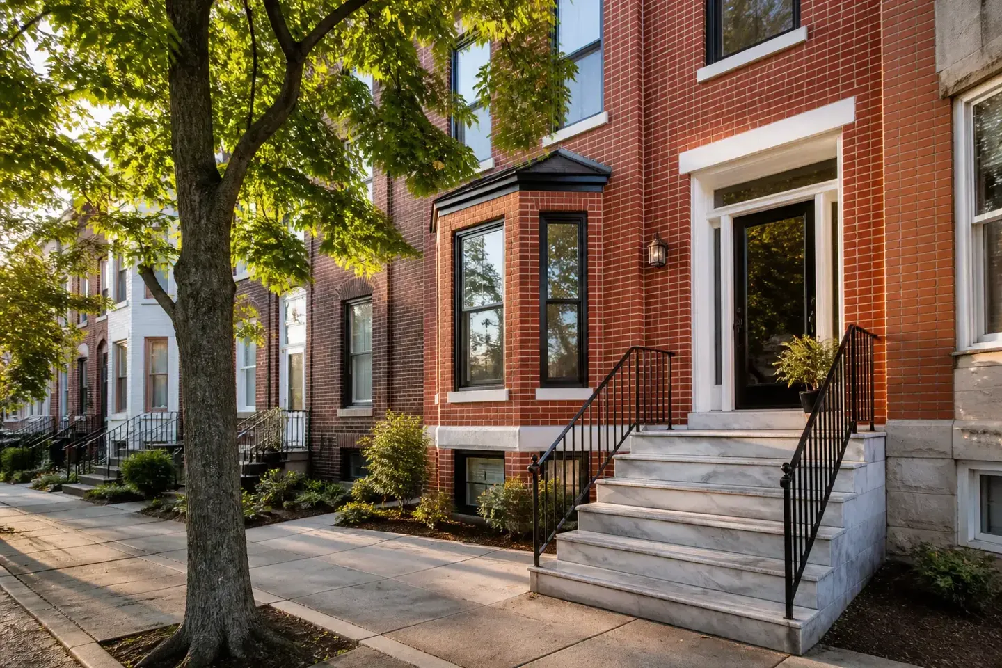 Illustrative home reflecting residential architecture in Baltimore