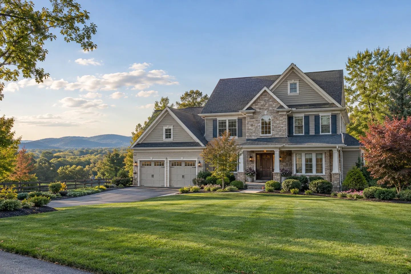 Illustrative home reflecting residential architecture in Hagerstown, Maryland