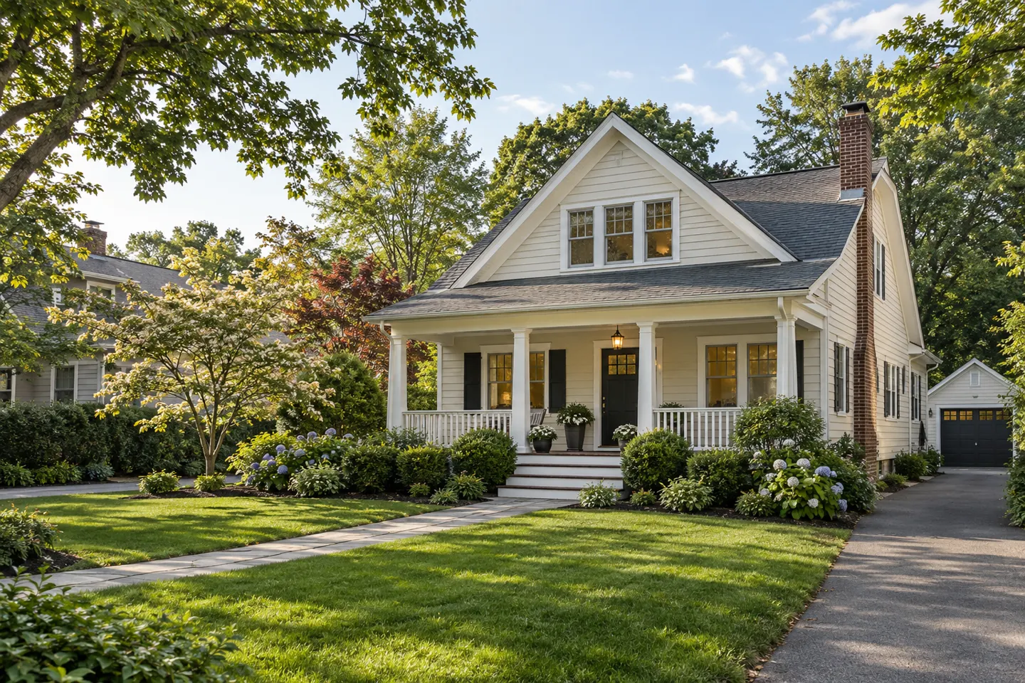 Illustrative home reflecting residential architecture in Boston, Massachusetts