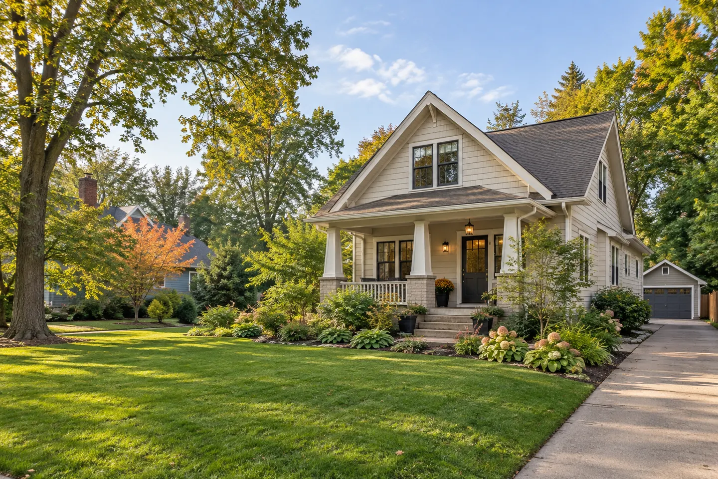 Illustrative home reflecting residential architecture in Ann Arbor, Michigan