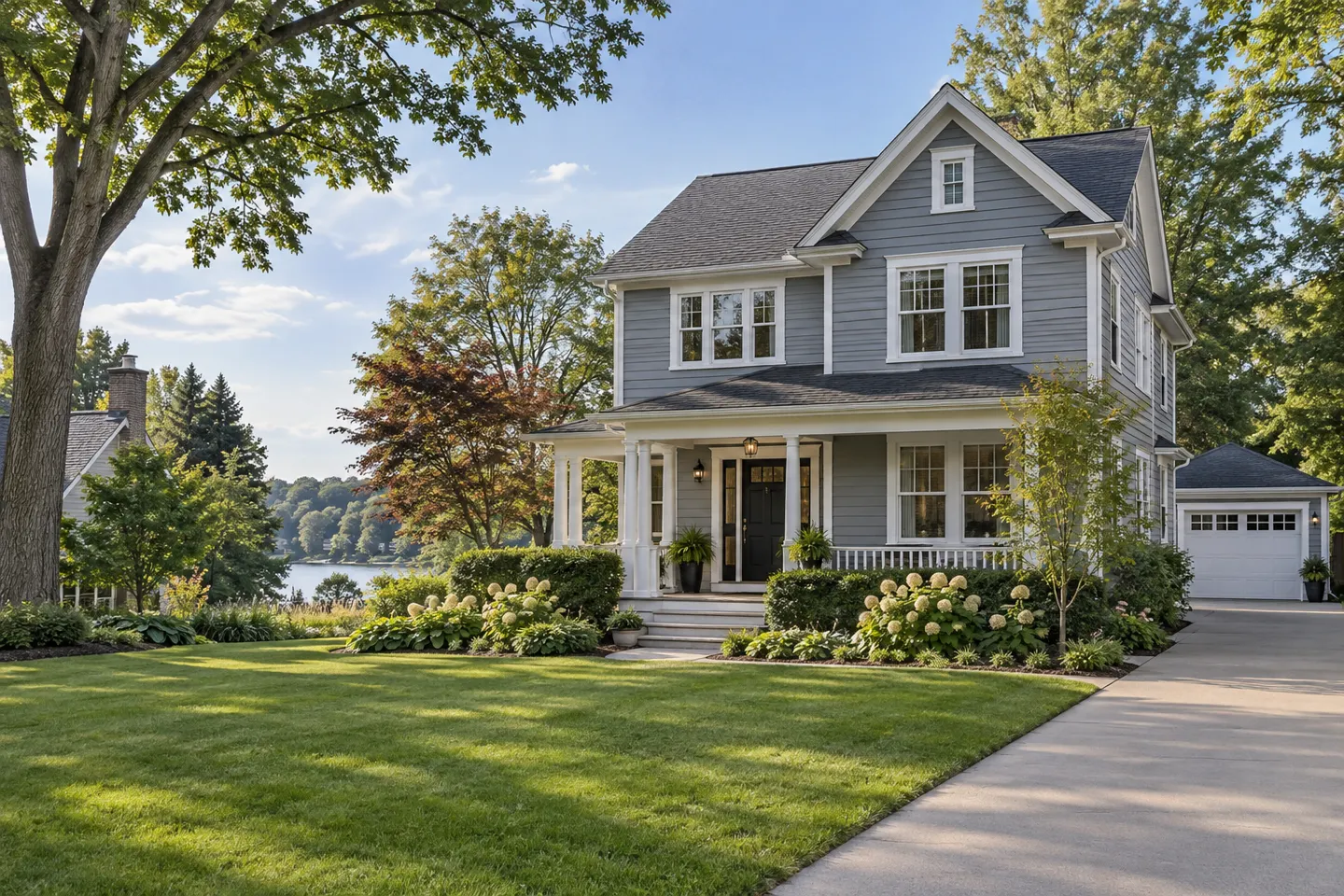 Illustrative home reflecting residential architecture in Grand Rapids, Michigan