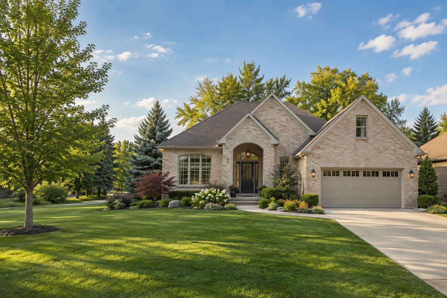 Illustrative home reflecting residential architecture in Lansing, Michigan