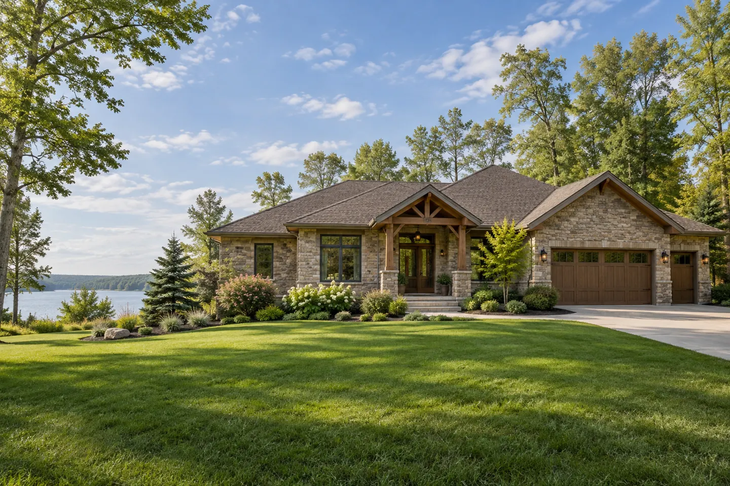 Illustrative home reflecting residential architecture in Michigan, Michigan